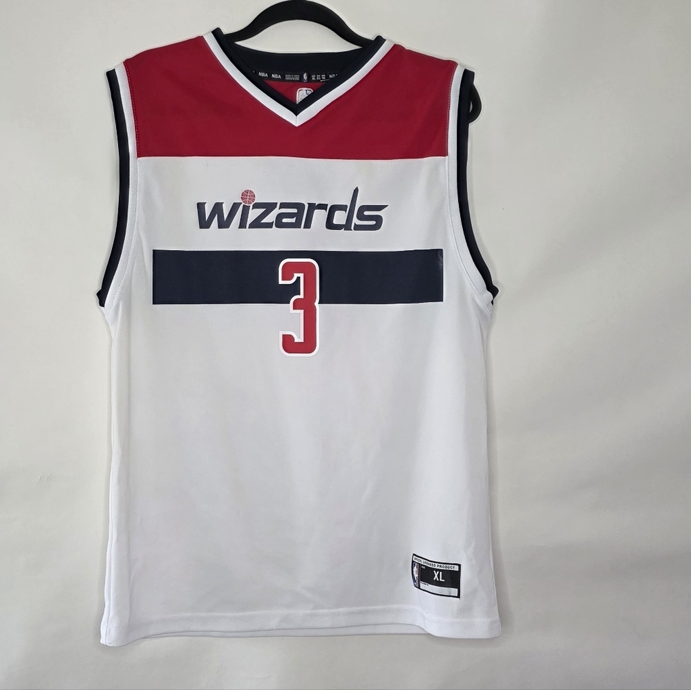 Wizards NBA Bradley Beal Jersey #3 Size XL Swingman Sleeveless V-neck Pullover‎